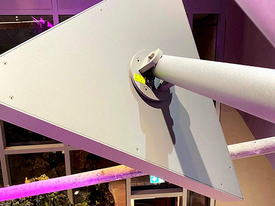 Address Sky View — i lampadari nelle aree comuni