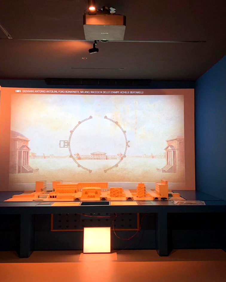 Le videoproiezioni integrate con le collezioni al Museo Leonardo da Vinci di Milano — un lavoro Armonica Multimedia